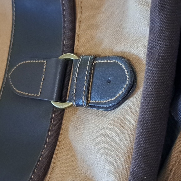 Eddie Bauer Vintage Canvas Adventurer Field Messenger Bag - Picture 10 of 14